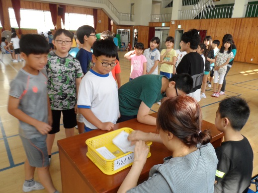 2학교 학생회장단 선거지원 사진