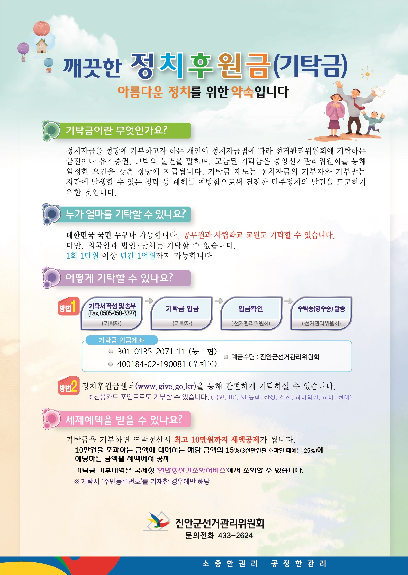 깨끗한 정치후원금